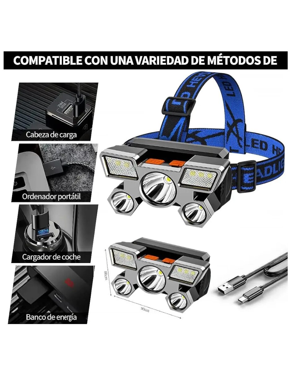 Linterna para cabeza 3