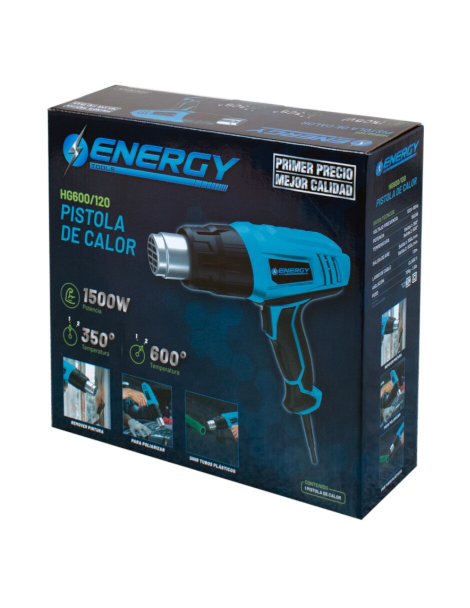 Pistola de calor de hg600/120 5