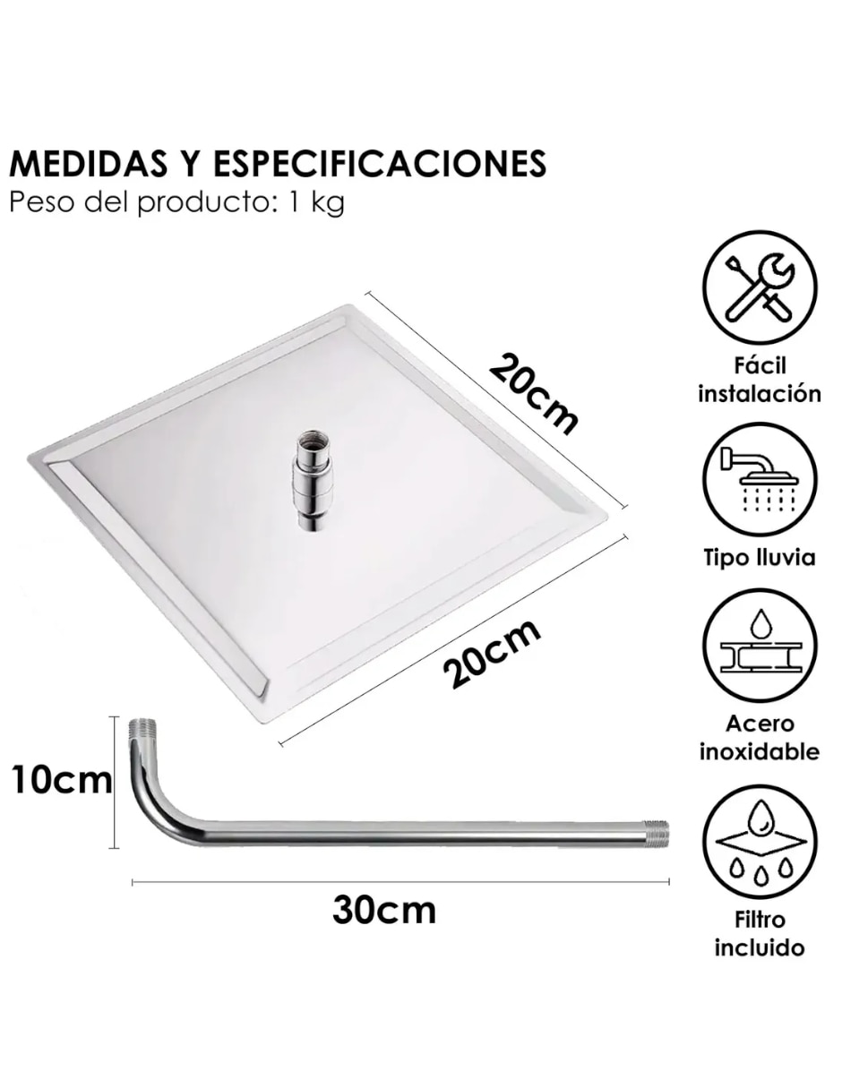 Regadera para baño 5