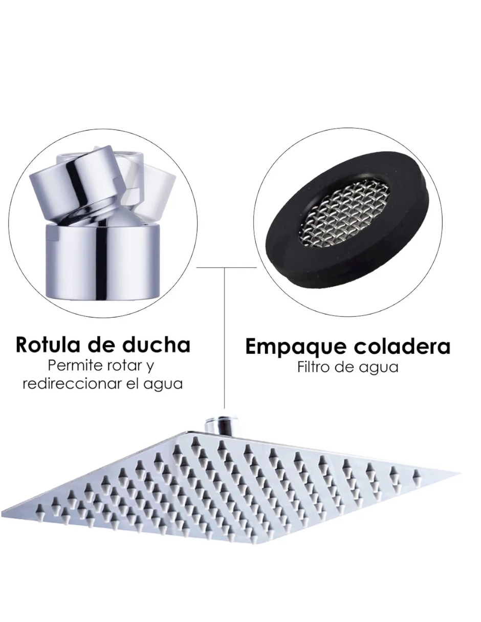 Regadera para baño 4