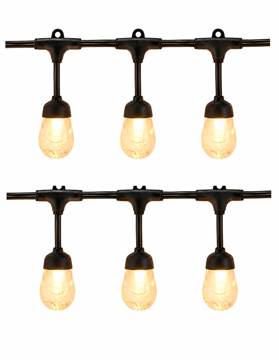 Serie de focos led con 10 focos